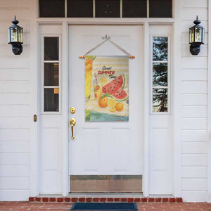 Sweet Summer Time Citrus Fruit Cocktails Poolside Beach Garden Flag TS02 Print Your Wear