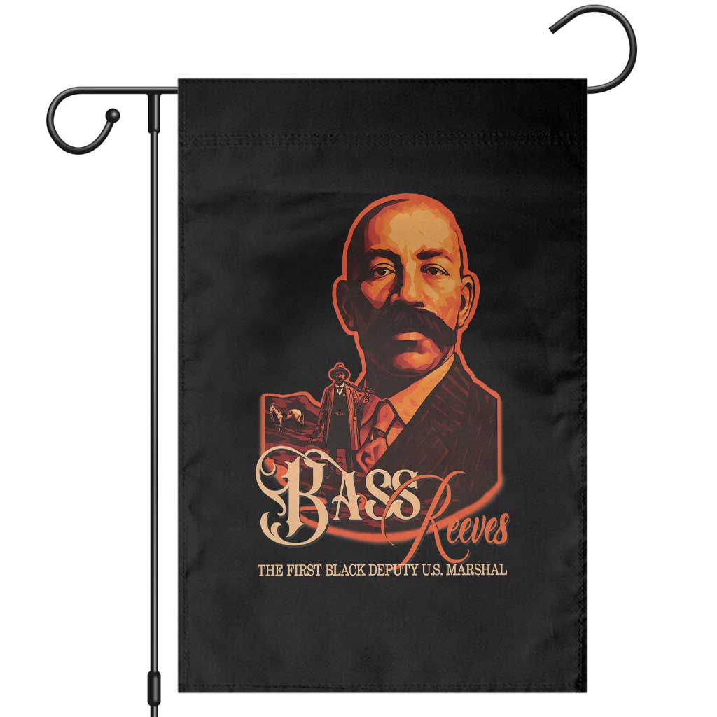 Bass Reeves The First Black Deputy US Marshal Garden Flag Western Legend Frontier Lawman Black History