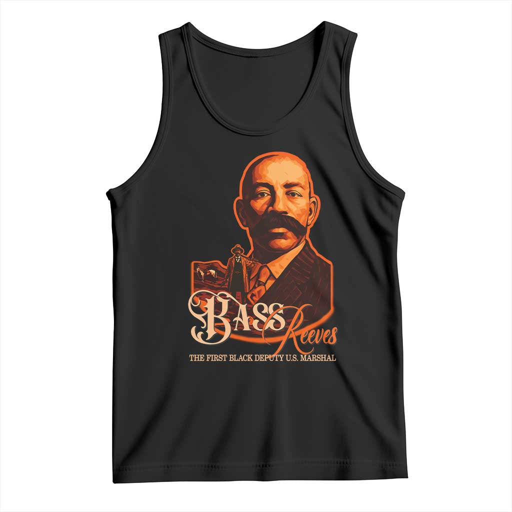 Bass Reeves The First Black Deputy US Marshal Tank Top Western Legend Frontier Lawman Black History