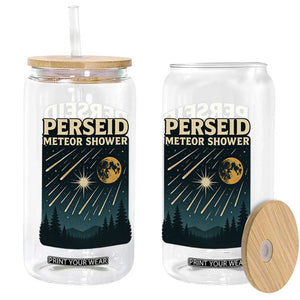 Vintage Perseid Meteor Shower Observer Glass Can Retro Celestial Stargazing Graphic TS02 Print Your Wear