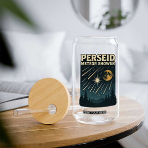 Vintage Perseid Meteor Shower Observer Glass Can Retro Celestial Stargazing Graphic TS02 Print Your Wear