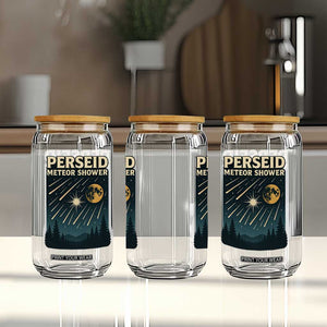 Vintage Perseid Meteor Shower Observer Glass Can Retro Celestial Stargazing Graphic TS02 Print Your Wear