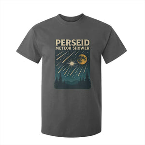 Vintage Perseid Meteor Shower Observer T Shirt For Kid Retro Celestial Stargazing Graphic TS02 Dark Heather Print Your Wear
