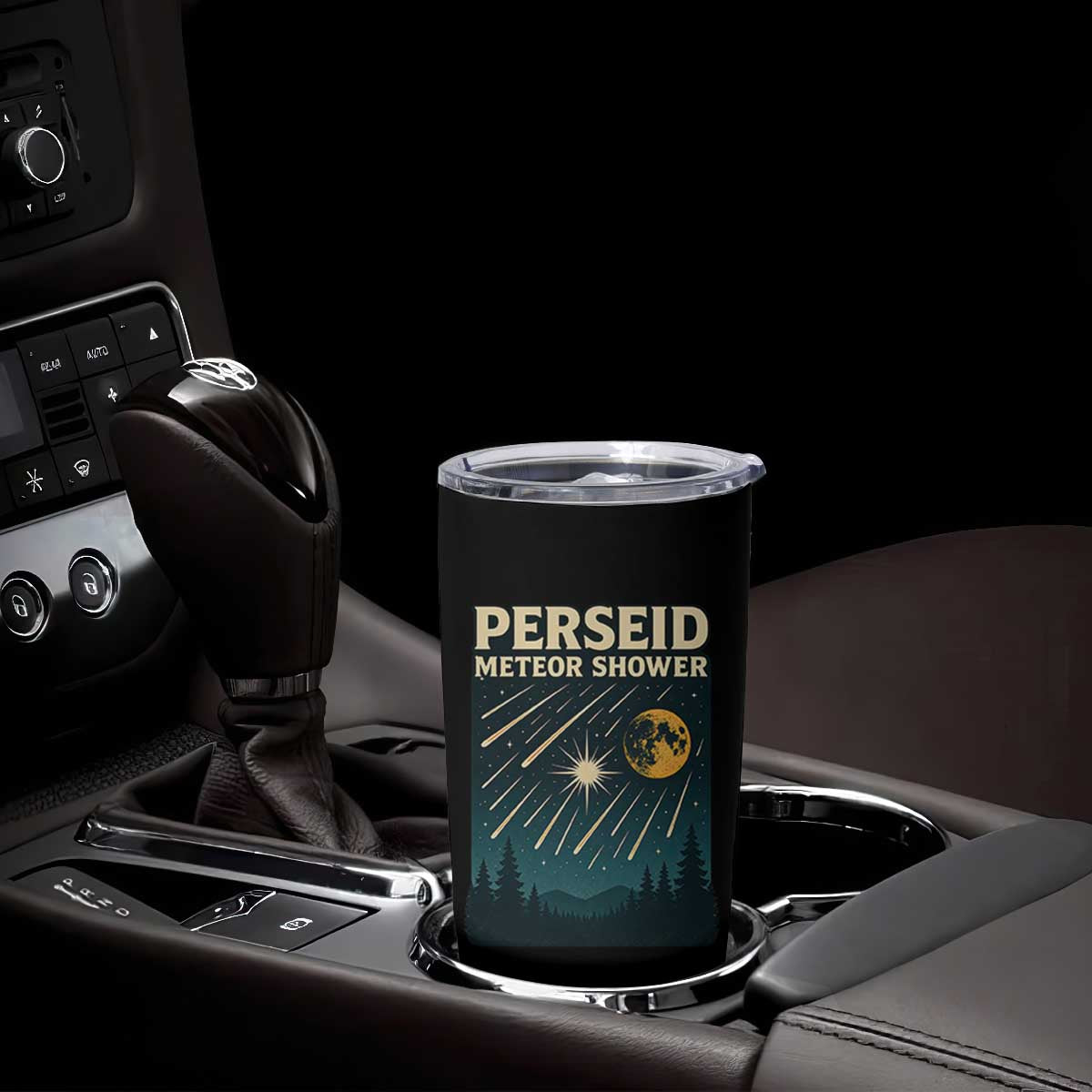 Vintage Perseid Meteor Shower Observer Tumbler Cup Retro Celestial Stargazing Graphic TS02 Print Your Wear