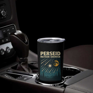 Vintage Perseid Meteor Shower Observer Tumbler Cup Retro Celestial Stargazing Graphic TS02 Print Your Wear