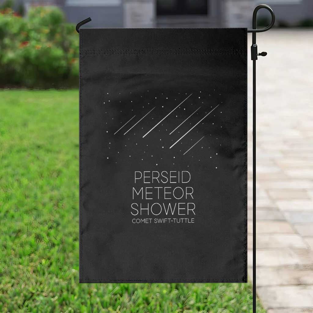 Perseid Meteor Shower Comet Swift Tuttle Garden Flag Celestial Astronomy Graphic TS02 Print Your Wear