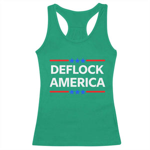Deflock America Civil Liberties Patriotic Freedom Racerback Tank Top