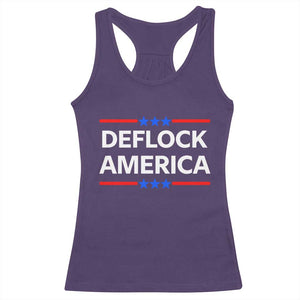 Deflock America Civil Liberties Patriotic Freedom Racerback Tank Top