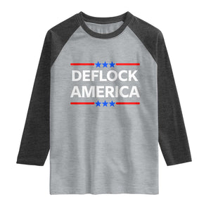 Deflock America Civil Liberties Patriotic Freedom Raglan Shirt