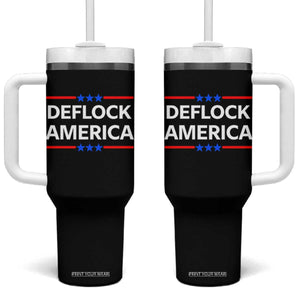 Deflock America Civil Liberties Patriotic Freedom Tumbler With Handle