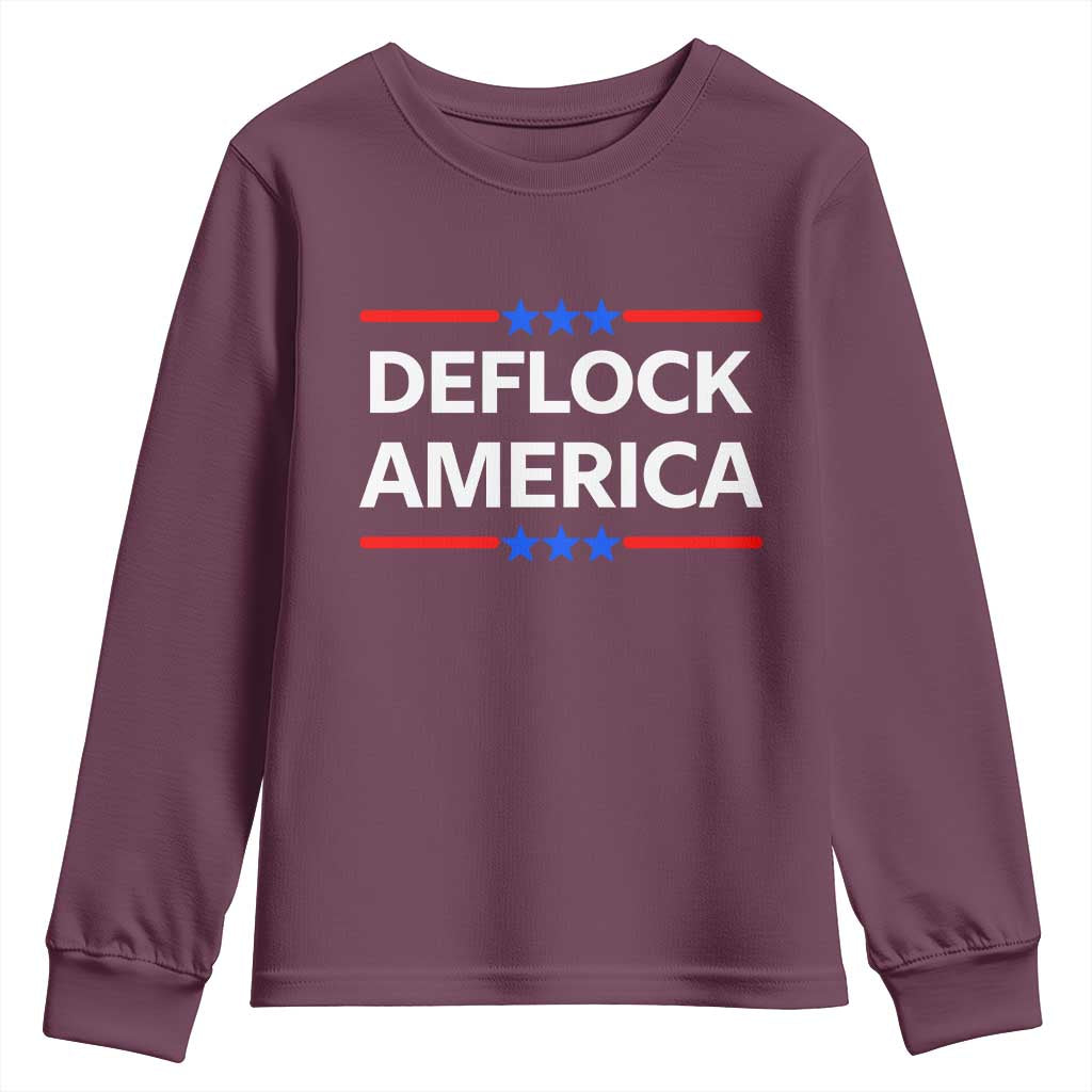 Deflock America Civil Liberties Patriotic Freedom Youth Sweatshirt