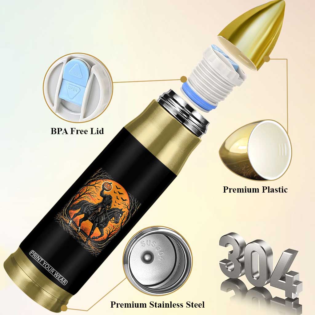 Headless Horseman Legend Vintage Halloween Bullet Tumbler