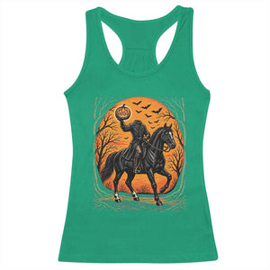 Headless Horseman Legend Vintage Halloween Racerback Tank Top