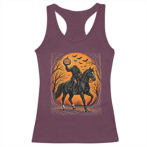 Headless Horseman Legend Vintage Halloween Racerback Tank Top