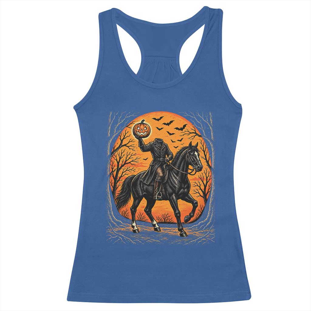Headless Horseman Legend Vintage Halloween Racerback Tank Top
