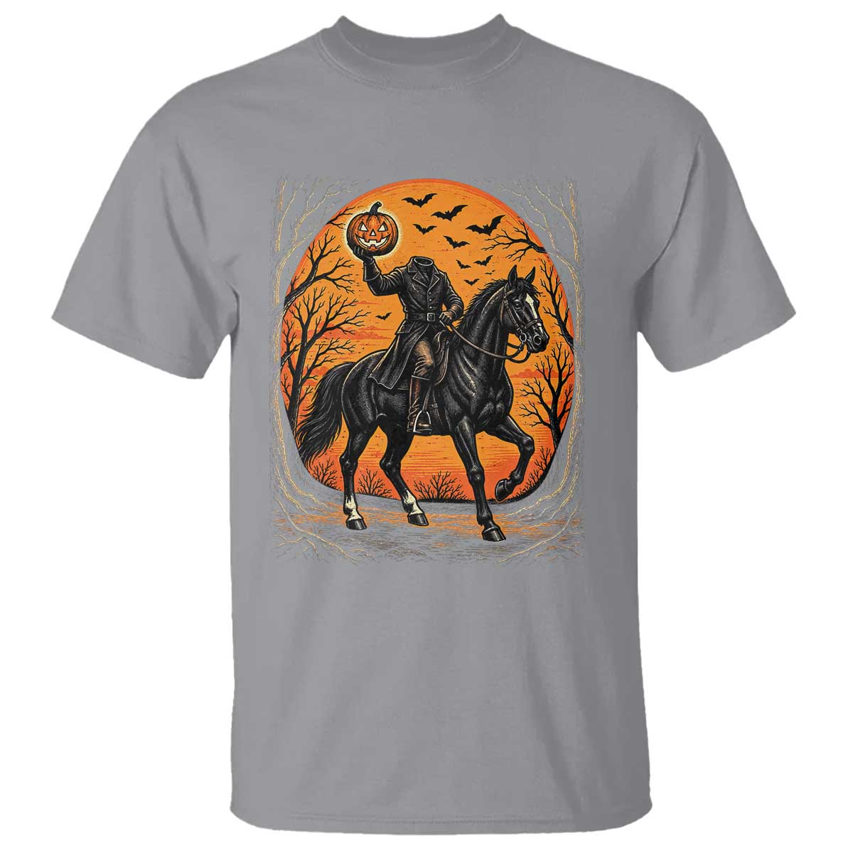Headless Horseman Legend Vintage Halloween T Shirt