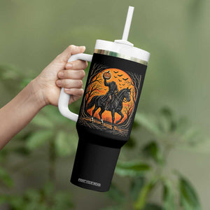 Headless Horseman Legend Vintage Halloween Tumbler With Handle