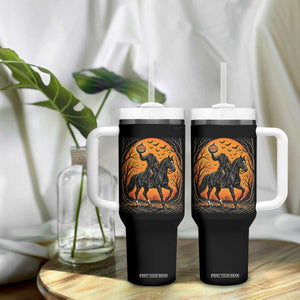 Headless Horseman Legend Vintage Halloween Tumbler With Handle