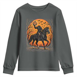 Headless Horseman Legend Vintage Halloween Youth Sweatshirt