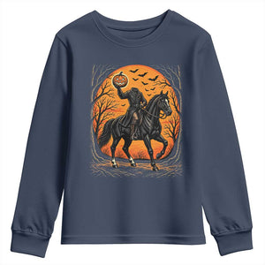 Headless Horseman Legend Vintage Halloween Youth Sweatshirt