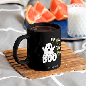 Cute Boo Bees Ghost Honey Bees Coffee Mug Funny Spooky Hallowee