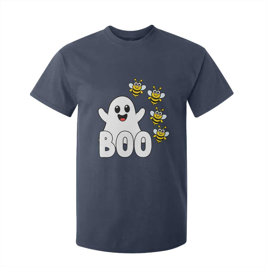 Cute Boo Bees Ghost Honey Bees T Shirt For Kid Funny Spooky Hallowee
