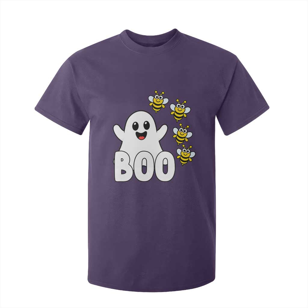 Cute Boo Bees Ghost Honey Bees T Shirt For Kid Funny Spooky Hallowee