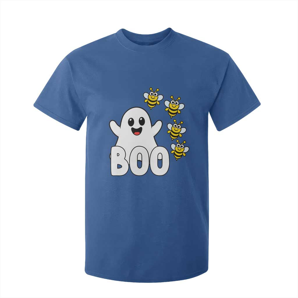 Cute Boo Bees Ghost Honey Bees T Shirt For Kid Funny Spooky Hallowee