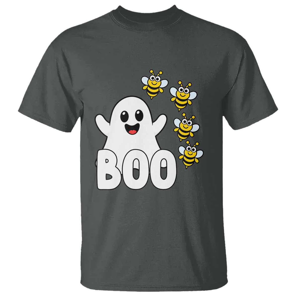 Cute Boo Bees Ghost Honey Bees T Shirt Funny Spooky Hallowee