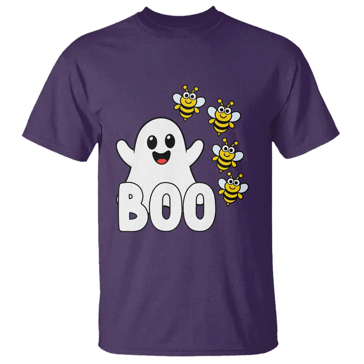 Cute Boo Bees Ghost Honey Bees T Shirt Funny Spooky Hallowee