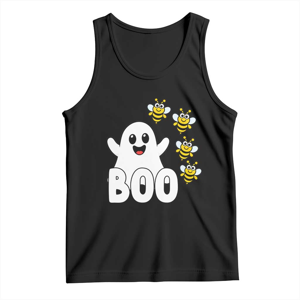 Cute Boo Bees Ghost Honey Bees Tank Top Funny Spooky Hallowee
