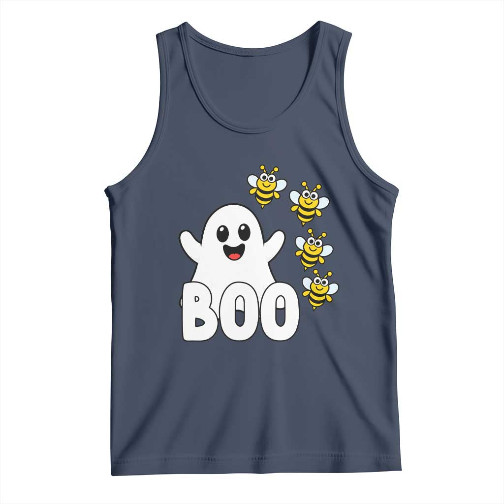 Cute Boo Bees Ghost Honey Bees Tank Top Funny Spooky Hallowee