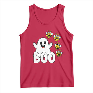 Cute Boo Bees Ghost Honey Bees Tank Top Funny Spooky Hallowee
