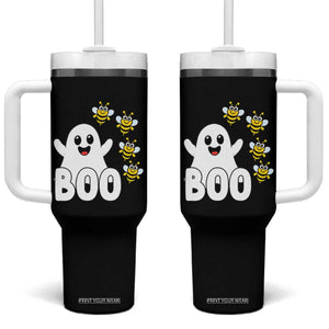 Cute Boo Bees Ghost Honey Bees Tumbler With Handle Funny Spooky Hallowee