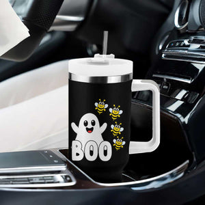 Cute Boo Bees Ghost Honey Bees Tumbler With Handle Funny Spooky Hallowee