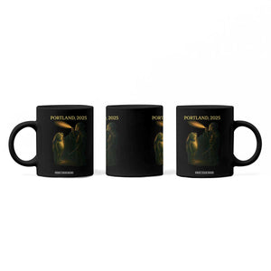 Resist Frog Political Poste Coffee Mug Free Portland Vintage Protest Graphic TS02 Print Your Wear