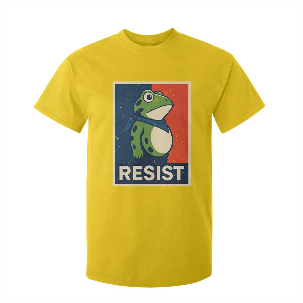 Portland 2025 Protest T Shirt For Kid Frog Resist Against Pepper Spray TS02 Daisy Print Your Wear
