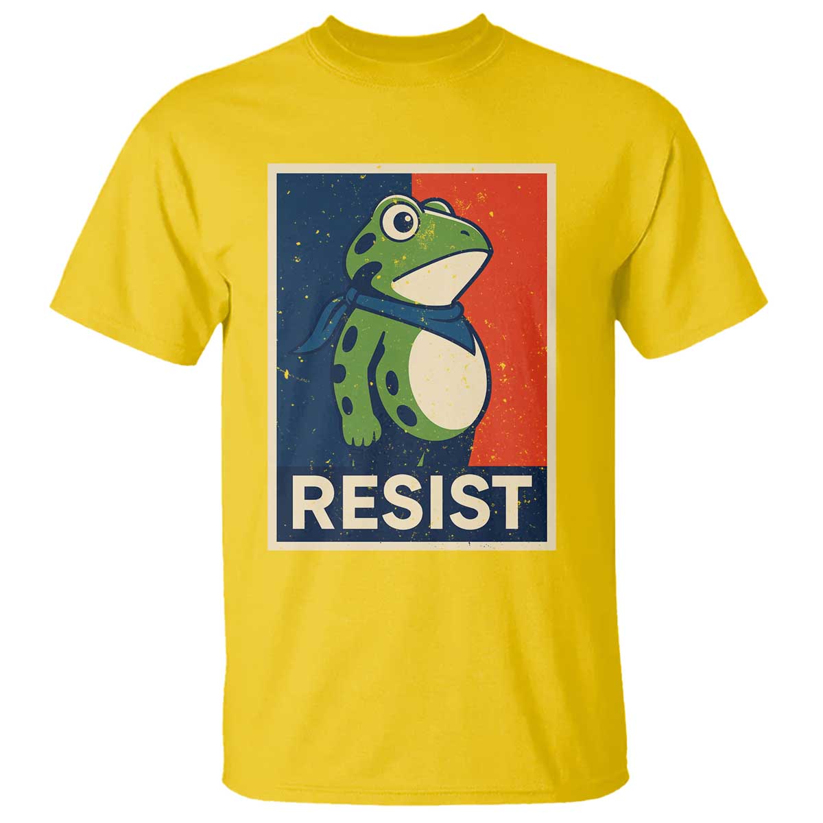 Portland 2025 Protest T Shirt Frog Resist Against Pepper Spray TS02 Daisy Print Your Wear