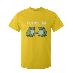 I Am Frogtifa T Shirt For Kid Portland Frog Resist Protest Handshake Frogs TS02 Daisy Print Your Wear