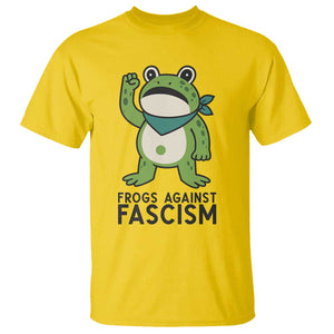 Frogs Against Fascism T Shirt Portland Resist Protest Antifascist TS02 Daisy Print Your Wear