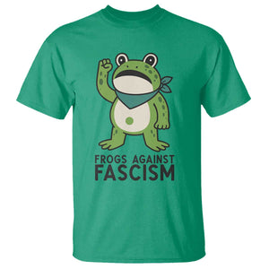 Frogs Against Fascism T Shirt Portland Resist Protest Antifascist TS02 Irish Green Print Your Wear