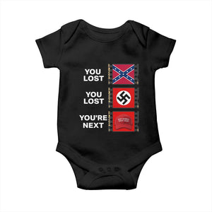 Resist Political Protest Baby Onesie History Anti Hate Extremism Authoritarianism TS02 Black Print Your Wear