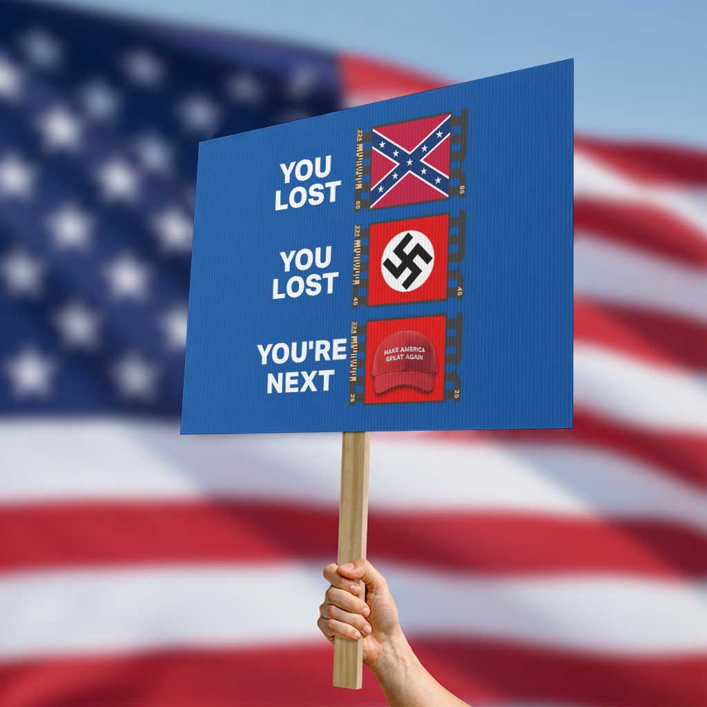 Resist Political Protest Protest Sign History Anti Hate Extremism Authoritarianism TS02 Horizontal 18