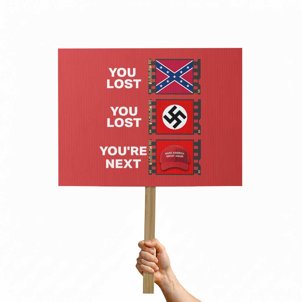 Resist Political Protest Protest Sign History Anti Hate Extremism Authoritarianism TS02 Horizontal 18
