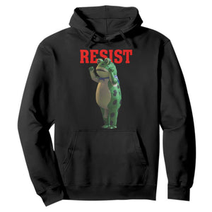Funny Inflatable Portland Frog Resist Hoodie Freedom Protest TS02 Black Print Your Wear