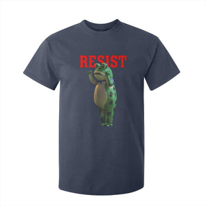 Funny Inflatable Portland Frog Resist T Shirt For Kid Freedom Protest TS02 Navy Print Your Wear