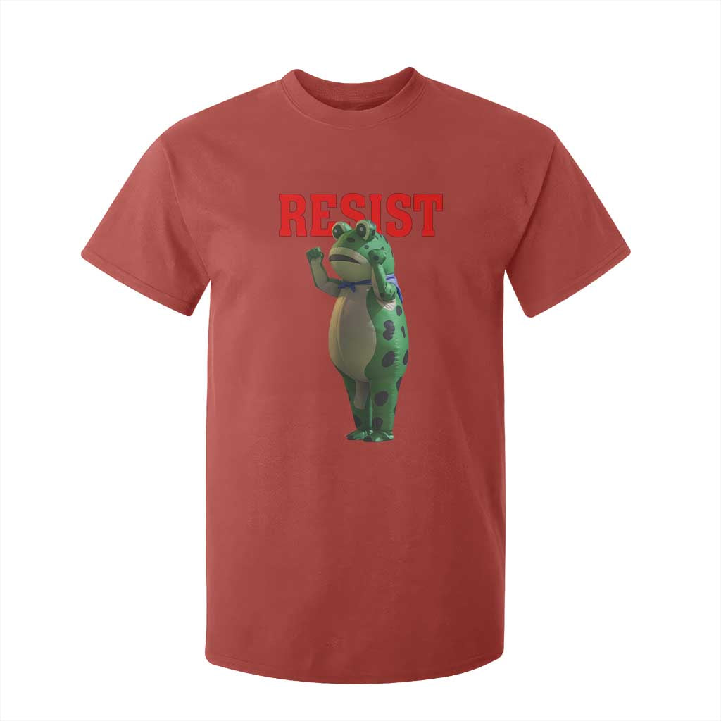Funny Inflatable Portland Frog Resist T Shirt For Kid Freedom Protest TS02 Red Print Your Wear