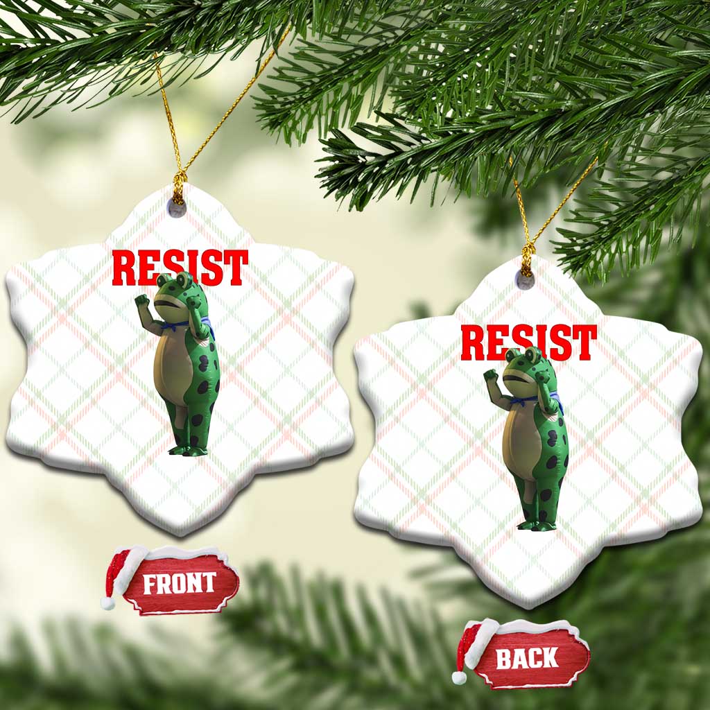 Funny Inflatable Portland Frog Resist Ceramic Ornament Freedom Protest TS02 Print Your Wear