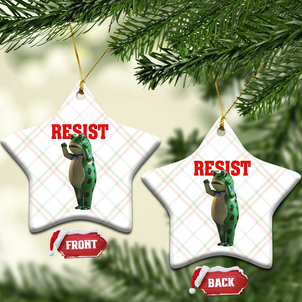 Funny Inflatable Portland Frog Resist Ceramic Ornament Freedom Protest TS02 Print Your Wear