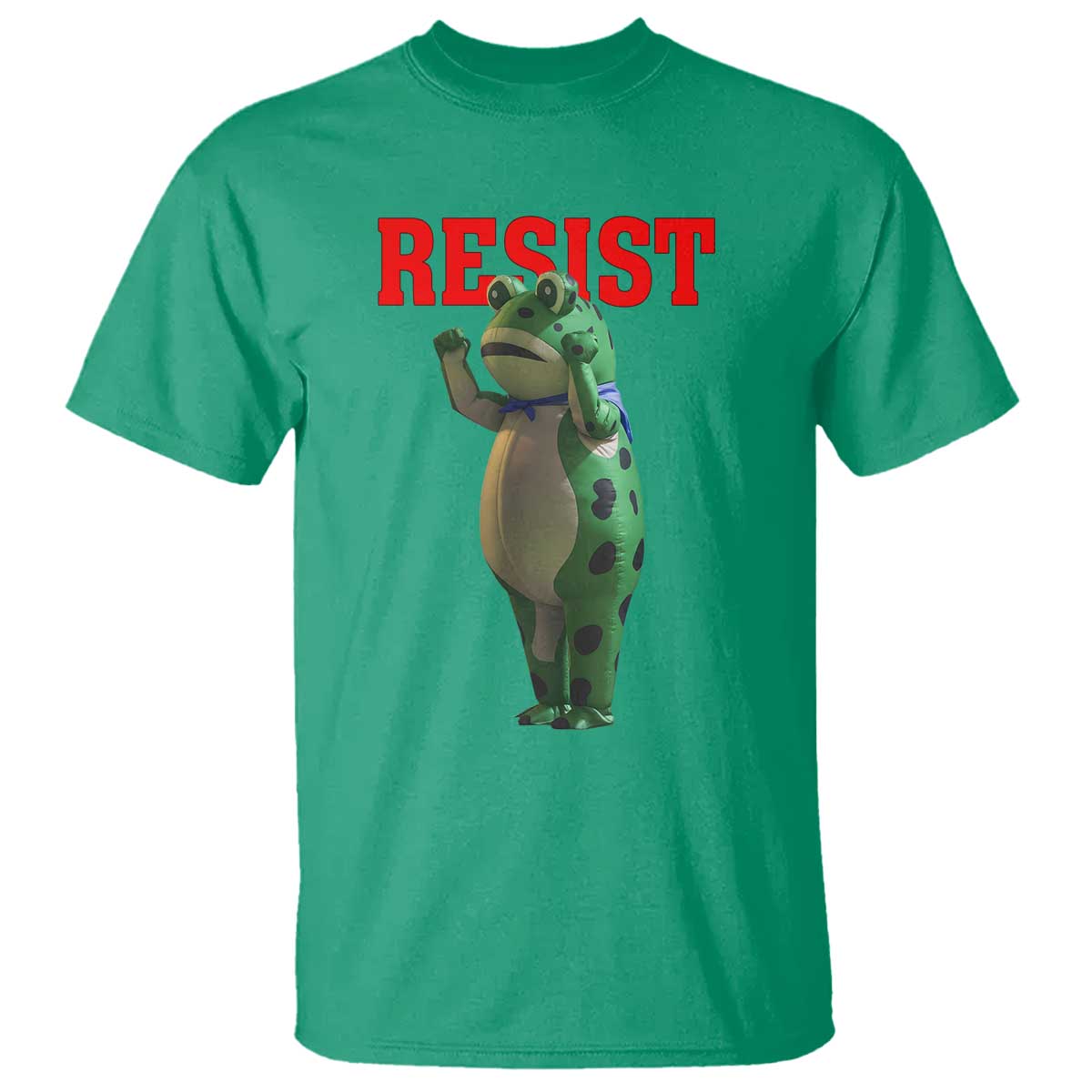 Funny Inflatable Portland Frog Resist T Shirt Freedom Protest TS02 Irish Green Print Your Wear